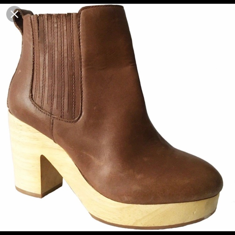 Madewell Marco Chelsea Booties Brown 8